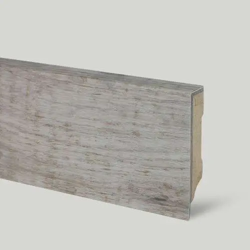 Виниловый плинтус FineFloor MDF Дуб Этна 1518/1418 (12,5 х 60 х 2400 мм)