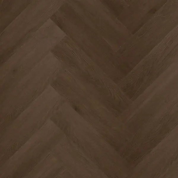 Кварц-виниловая плитка Fargo Herringbone 44-7009-24 Дуб Шварцвальд