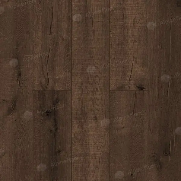 Каменно-полимерная плитка Alpine Floor Real Wood Дуб Мокка ECO 2-2, 6 мм 43 класс